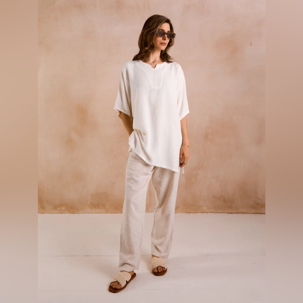 Moroccan Unisex matching linen set